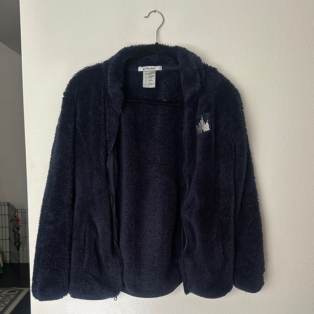 Navy Disneyland Plush Jacket